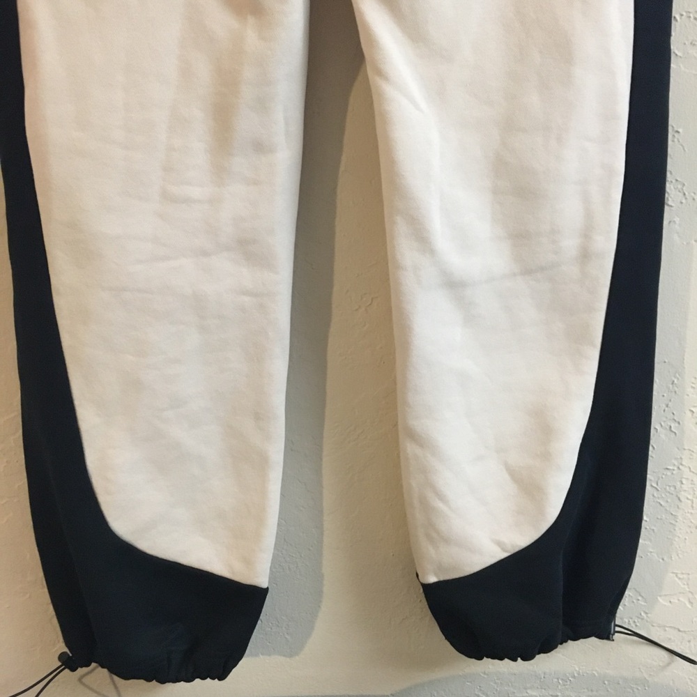 Oak+Fort Joggers Sweat Pants Size Small Black Cream - Picture 12 of 16